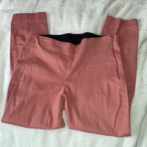 Old Navy salmon pink pixie pants